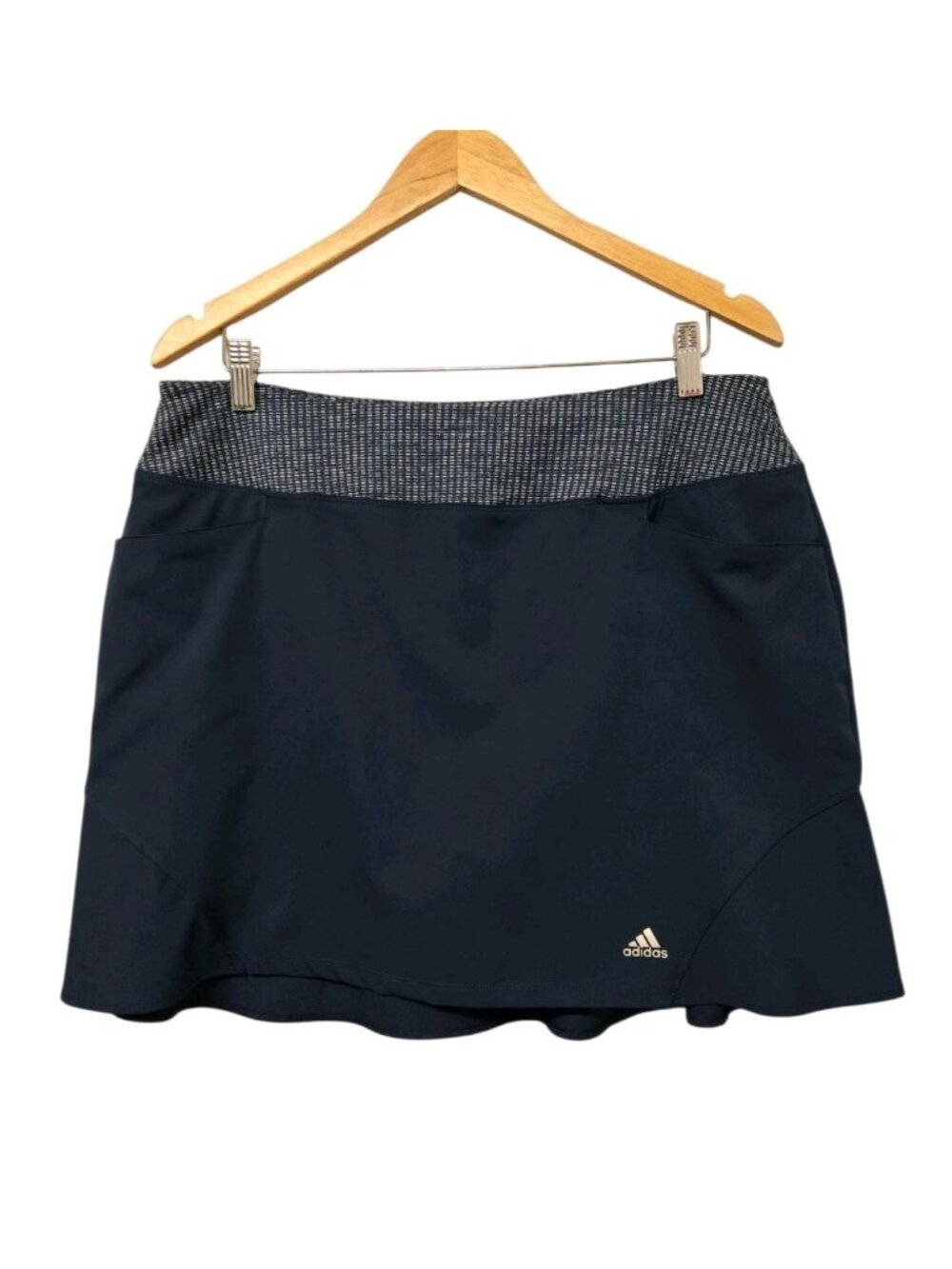 Adidas Golf Skort Womens Size Large Blue Activewear Pickleball Tennis